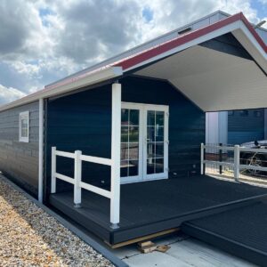 Chalet Lodge avec Véranda Confort – Modèle Premium