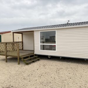 Mobil-home IRM Loggia – Style Moderne + Terrasse Usine – 32 m²